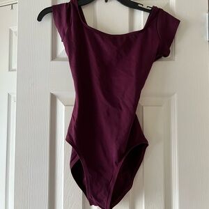 Baltogs Burgundy Leotard/Bodysuit